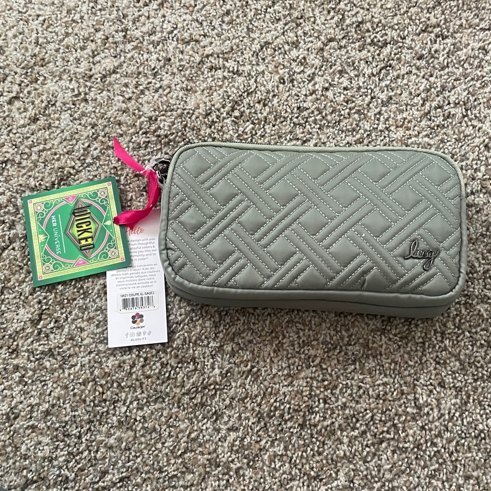 Lug Quilted Sage Wallet - Wicked special edition